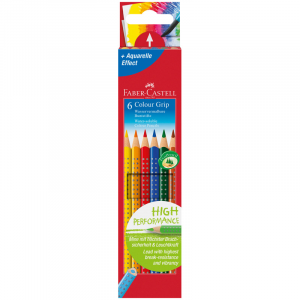 Faber Castell Карандаши цветные "Grip ", 6 цветов