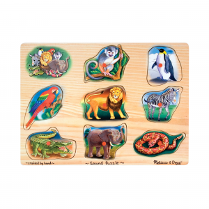 Пазл со звуком Melissa&Doug, Животные