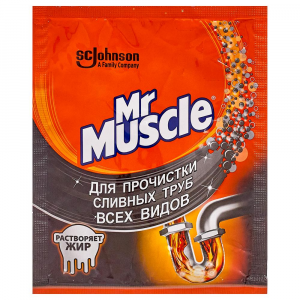 Mr. Muscle гранулы для прочистки труб