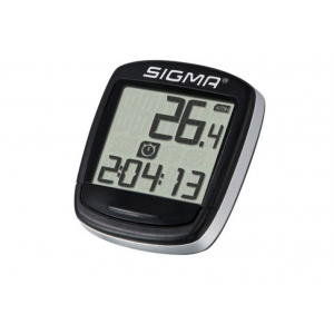 Велокомпьютер SIGMA Baseline скорость, общий километраж, расстояние, время в поездке, часы