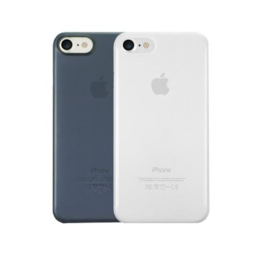 Чехол для iPhone 7/8 Ozaki O!coat 0.3 Jelly, набор из двух чехлов, прозрачный и темно-синий
