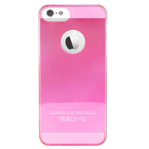 Чехол для iPhone 5/5S PURO Crystal Cover розовый