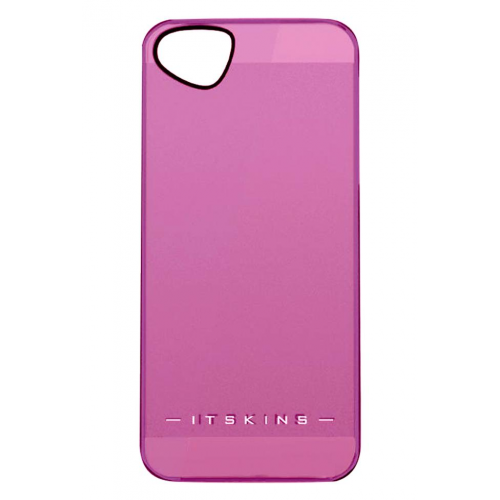 Накладка пластиковая для iPhone 5/5S/SE Itskins The new Ghost с защ.пленкой розовый