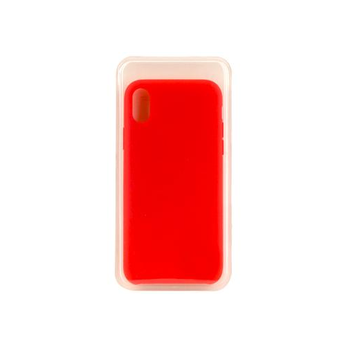 Чехол для iphone XS Max Silicon case Red Line Красный