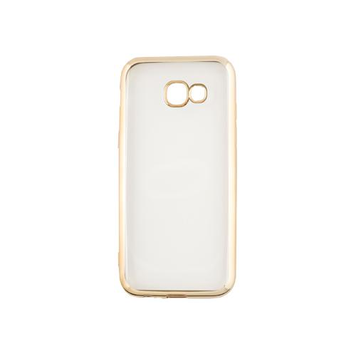 Накладка силиконовая для Samsung Galaxy A7 (2017) Ibox Blaze золотая рамка