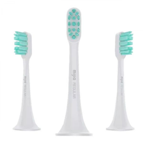 Сменные насадки для зубной щетки Xiaomi Mijia Sonic Electric Toothbrush T100 3шт White