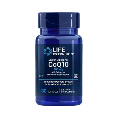 LIFE Extension Super Ubiquinol CoQ10 with Enhanced Mitochondrial Support 100 mg, 30 капс