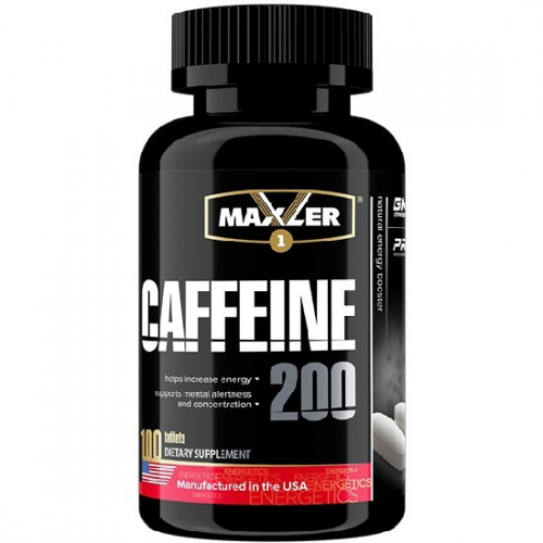 Maxler Caffeine 200, 100 таб
