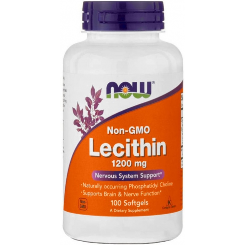 NOW Lecithin 1200 mg, 100 капс