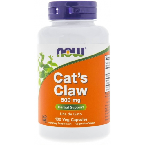NOW Cat's Claw 500 мг, 100 капс