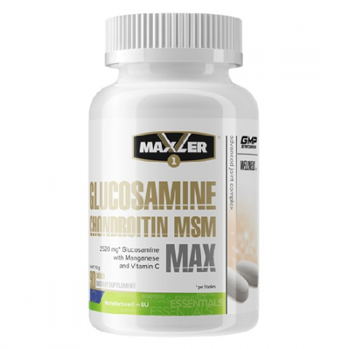 Maxler Glucosamine Chondroitine MSM MAX, 90 таб