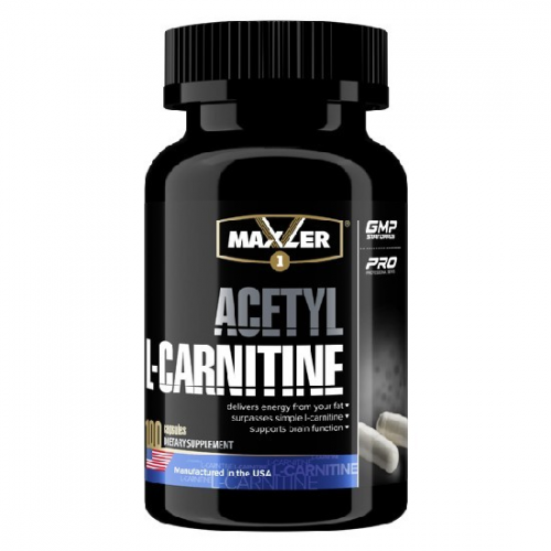 Maxler Acetyl-L-Carnitine capsules, 100 капс