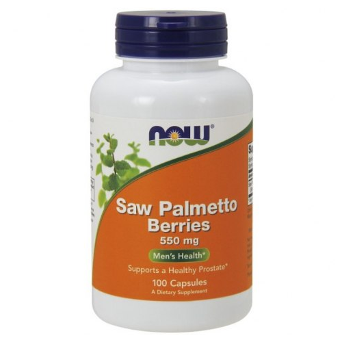 NOW Saw Palmetto 550 mg, 100 капс