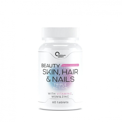 Optimum System Skin, Hair & Nails Beauty, 60 таб