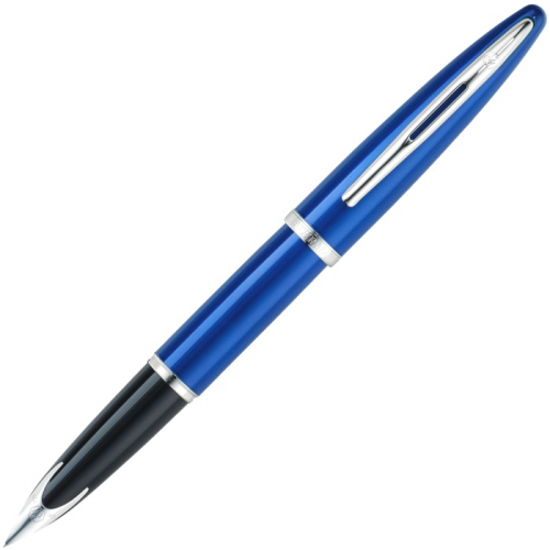 Waterman S0839460 Перьевая ручка waterman carene, vivid blue st (перо f)