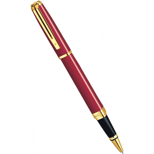 Waterman S0767910 Ручка-роллер waterman exception slim, red lacquer gt