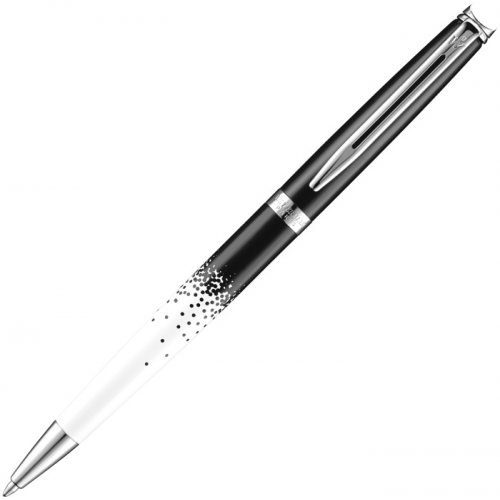 Waterman 1929638 Шариковая ручка waterman hemisphere essential 2015 ombres et lumieres special edition, black and white ct
