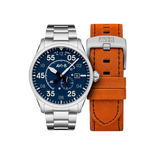 fashion наручные мужские часы AVI-8 AV-4073-11. Коллекция Spitfire
