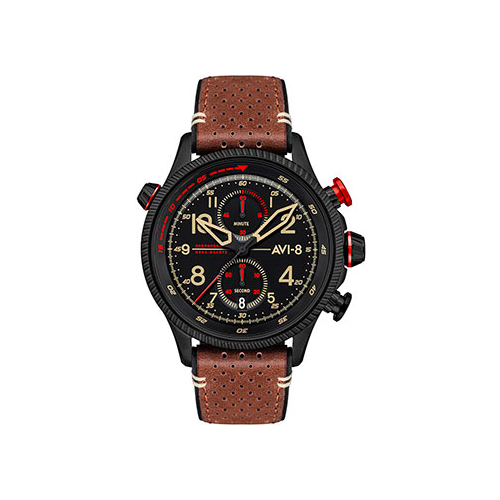 fashion наручные мужские часы AVI-8 AV-4080-04. Коллекция Hawker Hunter
