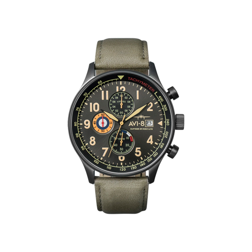 fashion наручные мужские часы AVI-8 AV-4011-0E. Коллекция Hawker Hurricane