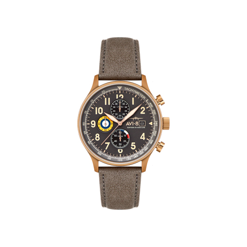 fashion наручные мужские часы AVI-8 AV-4011-0P. Коллекция Hawker Hurricane