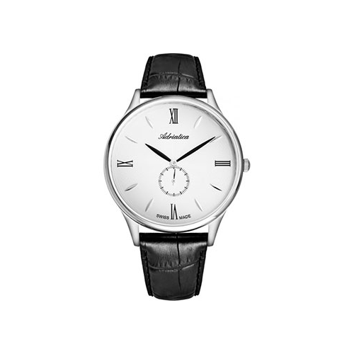 Швейцарские наручные мужские часы Adriatica 1230.5263QXL. Коллекция Twin