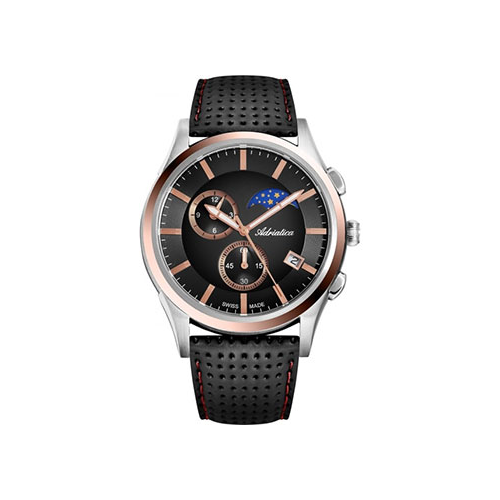 Швейцарские наручные мужские часы Adriatica 8282.R214CH. Коллекция Passion