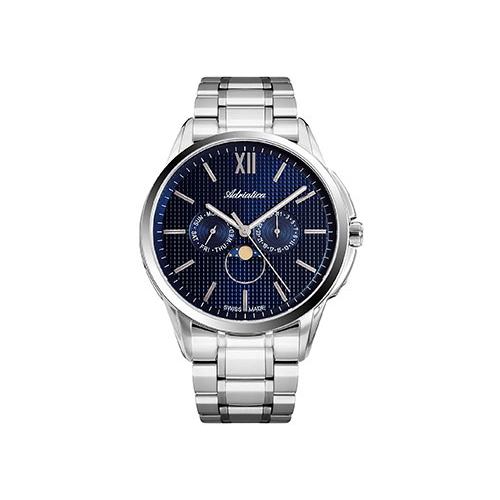 Швейцарские наручные мужские часы Adriatica 8283.5165QF. Коллекция Multifunction