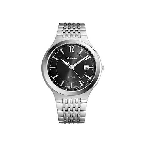 Швейцарские наручные мужские часы Adriatica 8296.5157Q. Коллекция Gents