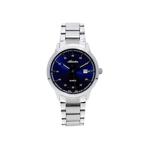 Швейцарские наручные мужские часы Adriatica 8302.5115Q. Коллекция Bracelet