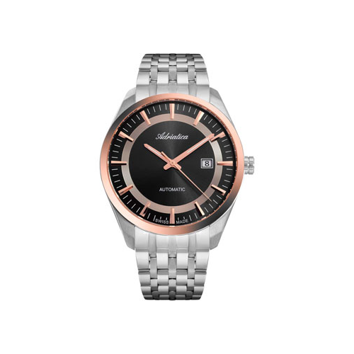 Швейцарские наручные мужские часы Adriatica 8309.R116A. Коллекция Automatic
