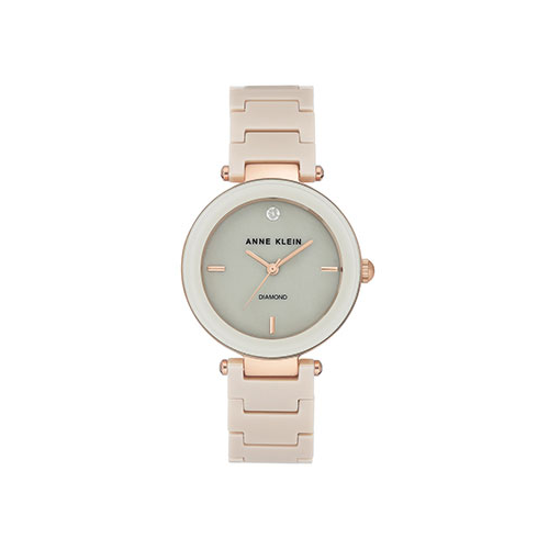 fashion наручные женские часы Anne Klein 1018RGTN. Коллекция Diamond