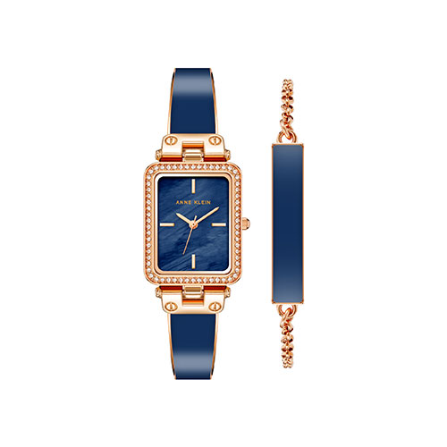 fashion наручные женские часы Anne Klein 3898NVST. Коллекция Box Set
