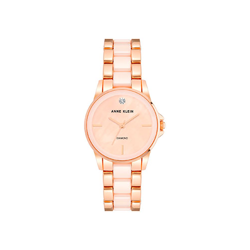 fashion наручные женские часы Anne Klein 4118BHRG. Коллекция Diamond