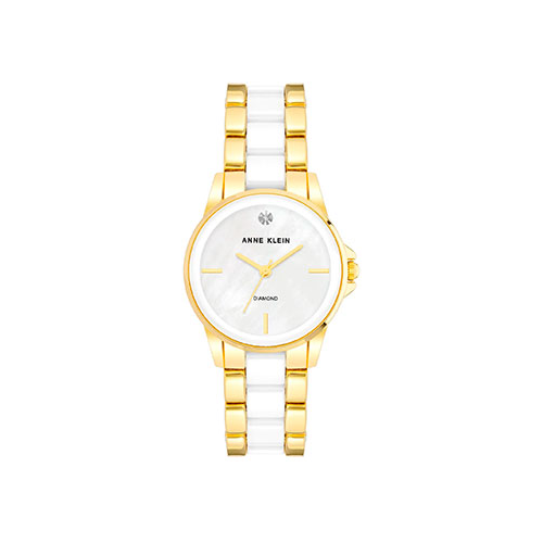fashion наручные женские часы Anne Klein 4118WTGB. Коллекция Diamond