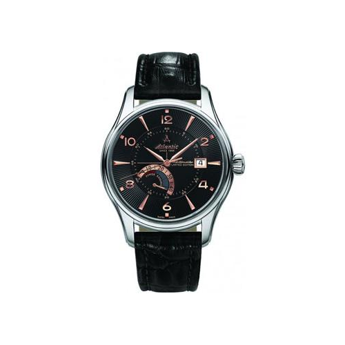 Швейцарские наручные мужские часы Atlantic 52755.41.65R. Коллекция Worldmaster