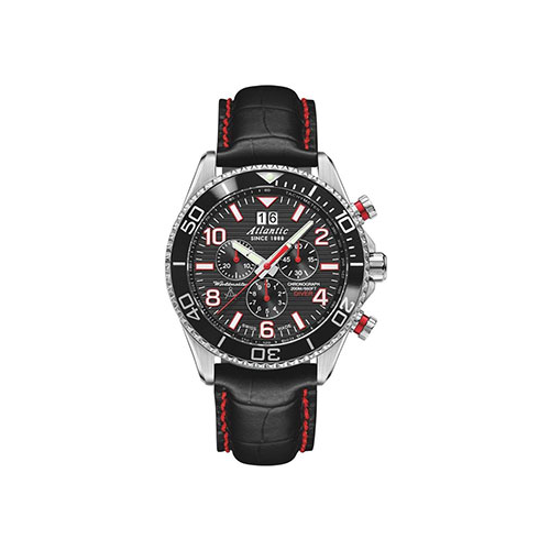 Швейцарские наручные мужские часы Atlantic 55470.47.65R. Коллекция Worldmaster Diver