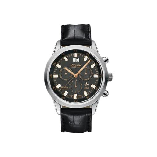 Швейцарские наручные мужские часы Atlantic 73460.41.61R. Коллекция Seacloud