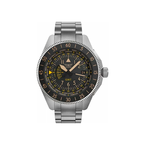 Швейцарские наручные мужские часы Aviator V.1.37.0.303.5. Коллекция Airacobra