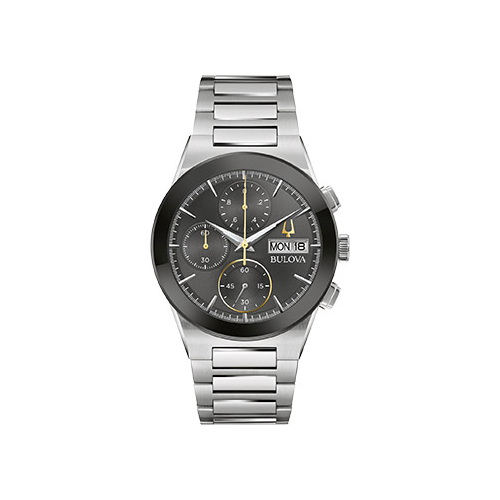 Японские наручные мужские часы Bulova 96C149. Коллекция Millennia