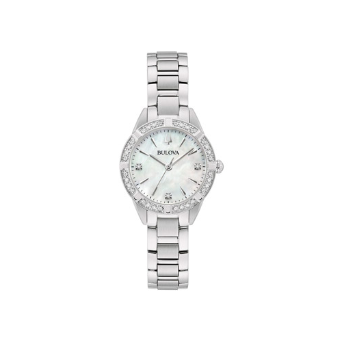 Японские наручные женские часы Bulova 96R253. Коллекция Sutton
