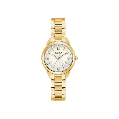 Японские наручные женские часы Bulova 97P150. Коллекция Sutton