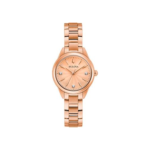 Японские наручные женские часы Bulova 97P151. Коллекция Sutton