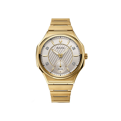 Японские наручные женские часы Bulova 97P136. Коллекция CURV
