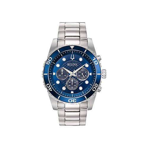Японские наручные мужские часы Bulova 98A209. Коллекция Sports