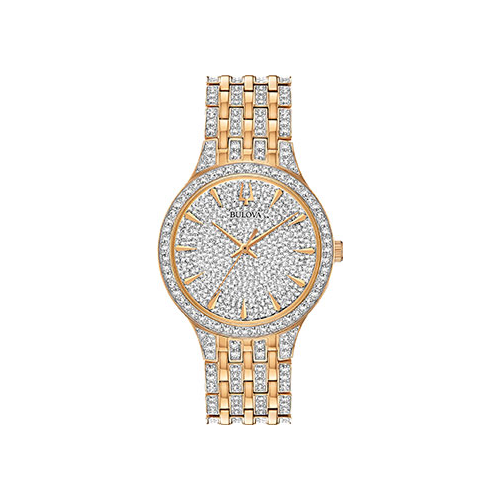 Японские наручные мужские часы Bulova 98A229. Коллекция Phantom