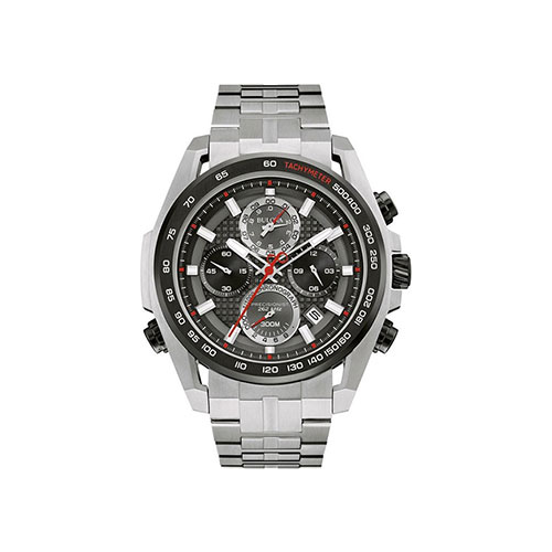 Японские наручные мужские часы Bulova 98B270. Коллекция Precisionist