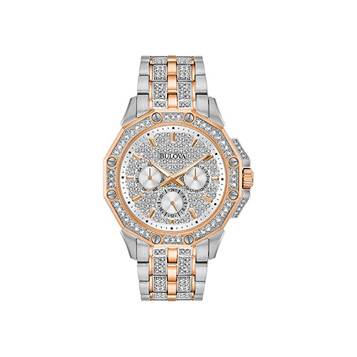 Японские наручные мужские часы Bulova 98C133. Коллекция Octava