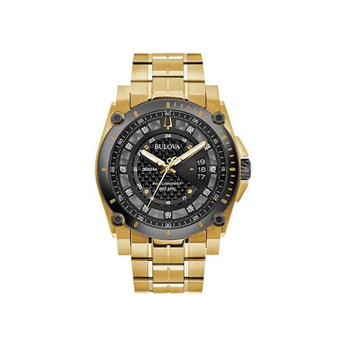 Японские наручные мужские часы Bulova 98D156. Коллекция Precisionist