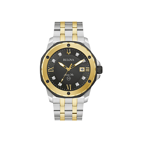 Японские наручные мужские часы Bulova 98D175. Коллекция Marine Star